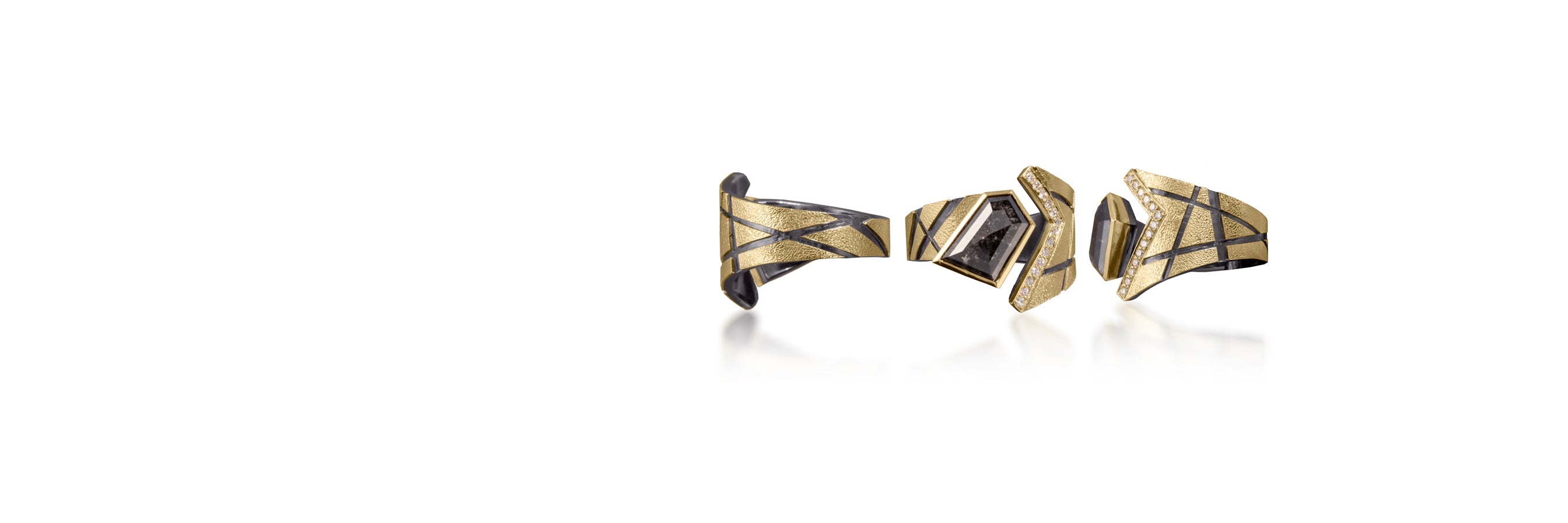 Stripe Ring - Newly Added, 3 views | Elizabeth Garvin FINE